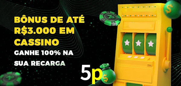 5p melhor bônus de depósito
