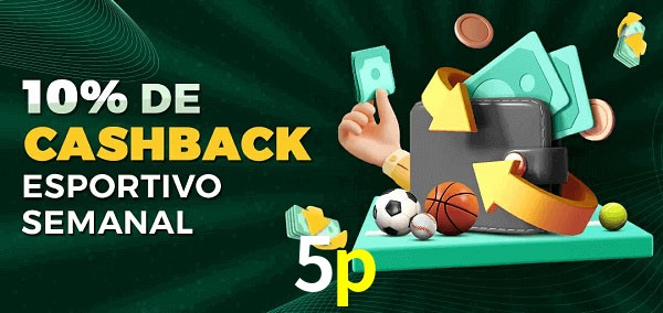 10% de bônus de cashback na 5p